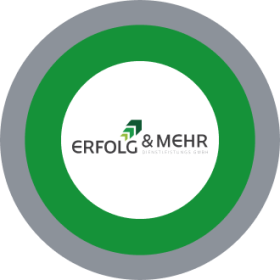 Logo der Erfolg und Mehr DienstleistungsgmbH im Kreis